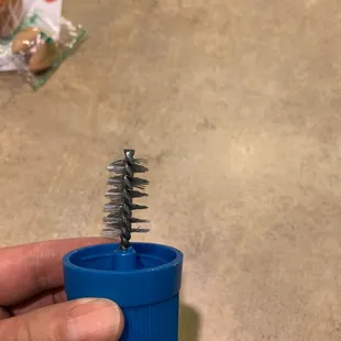 Proper cleaning tool.