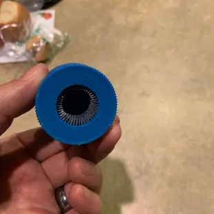 Proper cleaning tool.