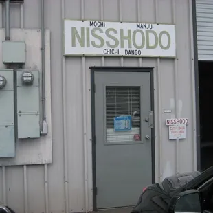 outside
