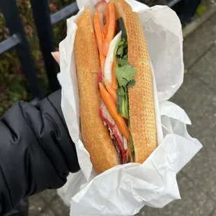 Bánh Mì Thịt Nguội (Cold Slices) -- $6.00