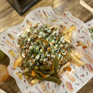 Carne Asada Fries Plate