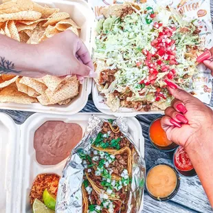 Tacos &amp; Nachos @itstheveganfoodie