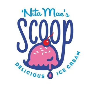 a pink ice cream with a cherry on top