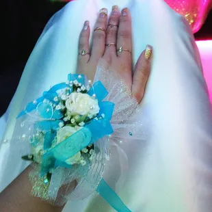 Beautiful Corsage for Prom :)