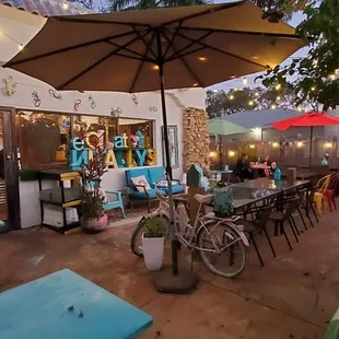Outside Patio Dining