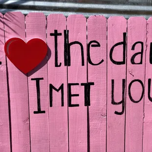 I  the day I met you!