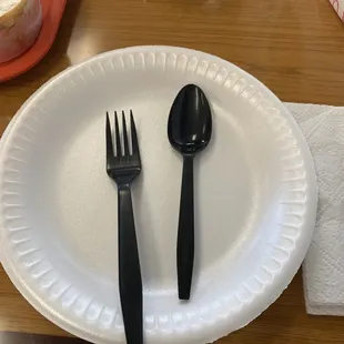 Styrofoam plate for $.25! Ridiculous!!!