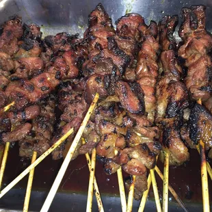 Pork Barbecue Skewers