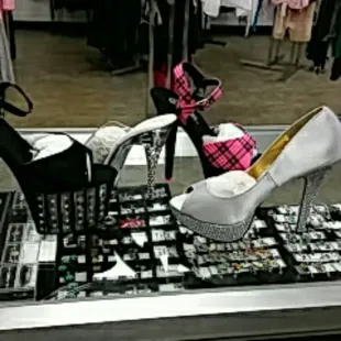 Lots of shoes and boots.