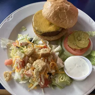 a plate of food