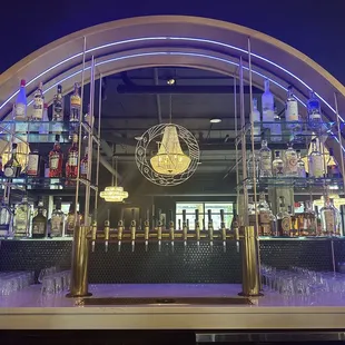 the interior of the nitro lounge