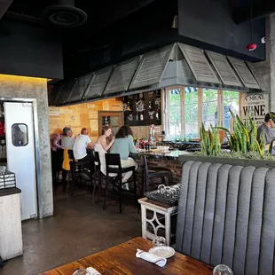 Bar area at Happy Hour.