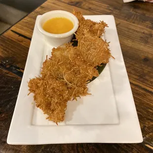 Coconuts shrimp
