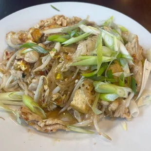 Pad Thai spice 7 extra onions.