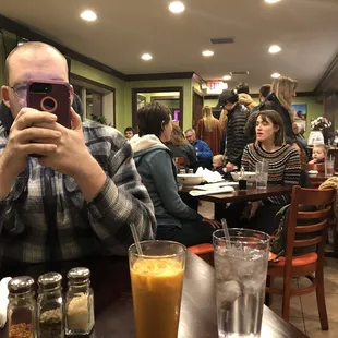 How packed it is in here tonight!  Yay for them!