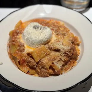 Pappardale Ragu Burrata
