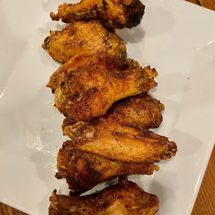 Dry Rub Wings - Served fried or baked