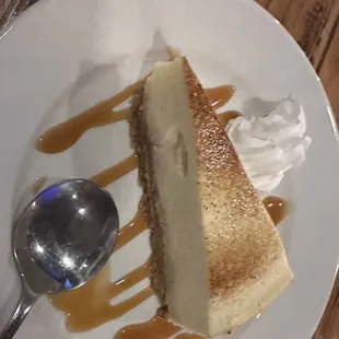 Crème Brûlée Cheesecake...get it. Trust me.