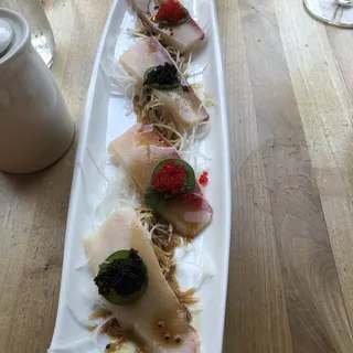 Hamachi Crudo