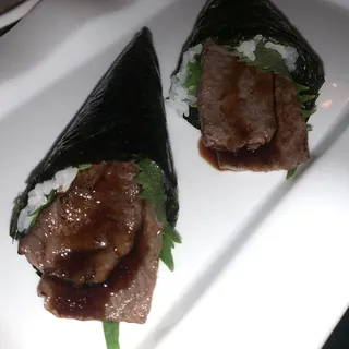 A5 Wagyu Handroll