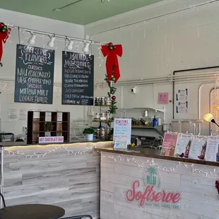 Their newest set up. Looks like there&apos;s going to be a pop up hot chocolate bar for the holidays.