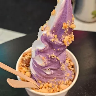 Ube Coconut Swirl