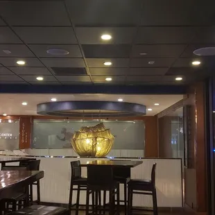Interior dining room