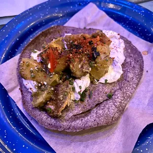 Acorn Squash Tostada