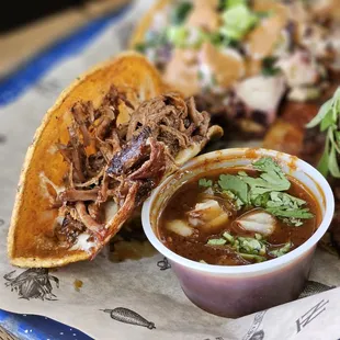 Birria taco
