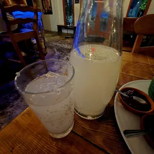 donuts, drink