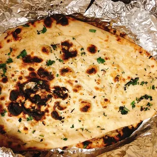 Garlic Nan Bread