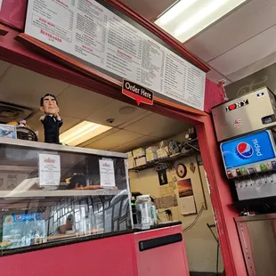 The Kitchen entrance from table.