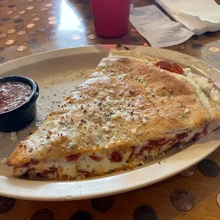 Stuffed Pepperoni Slice