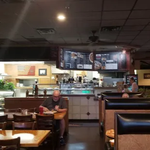 sushi and sashimi, interior