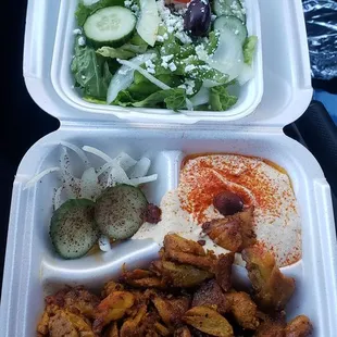 Chicken Shawarma Plate