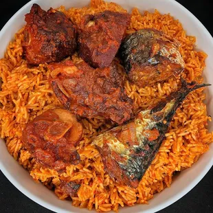 Jollof and things combo