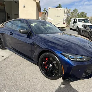 BMW M4 competition  ceramic coated