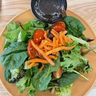 House salad with balsamic dressing