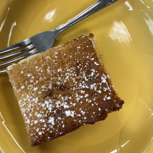 Lemon bar: they let you choose which piece you want