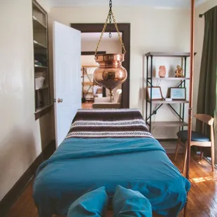 Schedule your Massage, craniosacral therapy, Abhyanga or Shirodhara  offered in clinic for the full body mind and spirit treatment