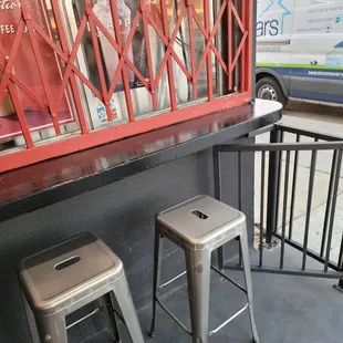 Outside stools