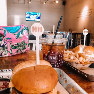 NN Burger and Twister Chips!