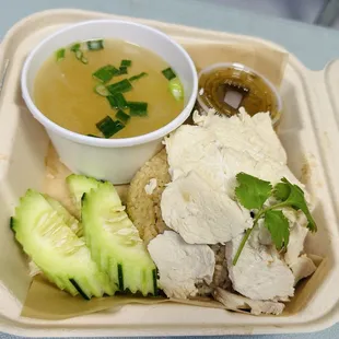 Khao Mun Oak Gai (Thai Chicken Breast Rice)