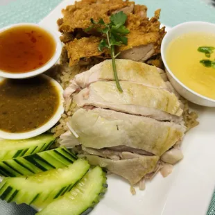 Special Khao Mun Gai (Thai Chicken Rice Combo)