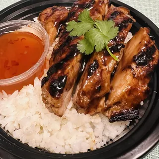 Kid's Grilled Teriyaki Chicken Over Rice