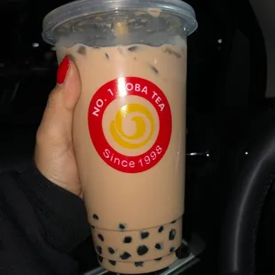 Rose Milk Iced Tea