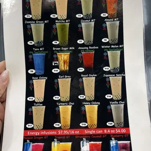 the price of boba tea