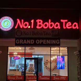 Grand Opening. Opened on 3/10/21.