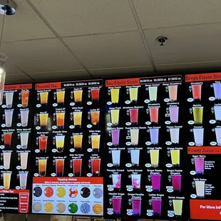 the menu