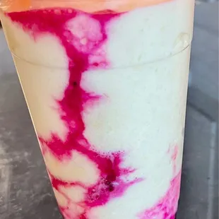 Dragon pineapple twist w/ boba